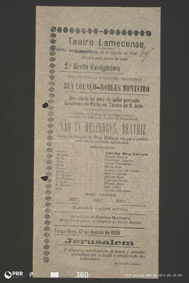 Não te melindres, Beatriz