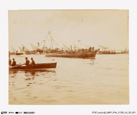 Álbum de fotografias das Viagens a Portugal da Rainha Alexandra e do Kayser Guilherme II