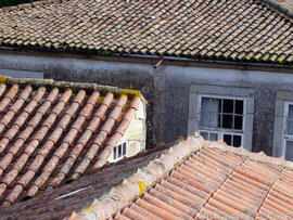 Vista do telhado
