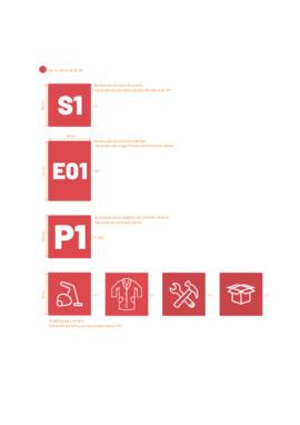 Sinalética produzida especificamente para o arquivo