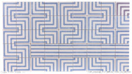 Secção do revestimento da estação dos Restauradores