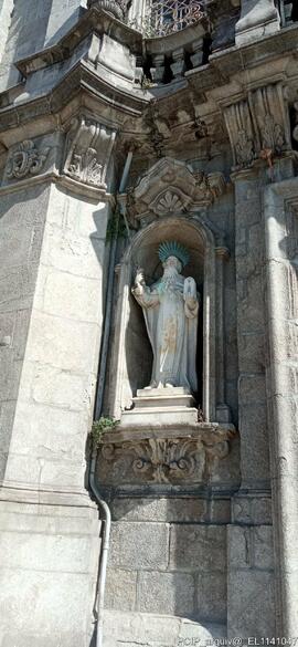 Alçado frontal – Escultura