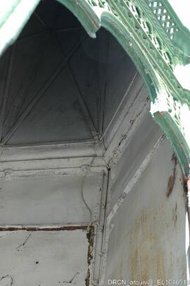 Interior do nicho – Estado de conservação