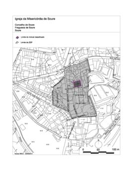 Planta - proposta da zona especial de proteção (2012)