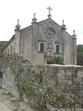 Vista sobre a Igreja do Mosteiro de São João de Tarouca
