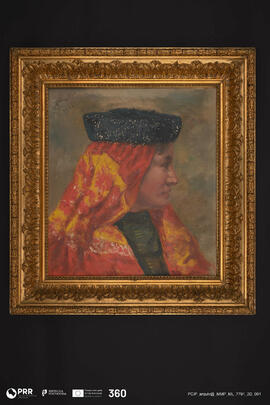 Mulher com traje típico