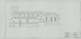 Levantamento desenhado - Corte I-I (1996-04)