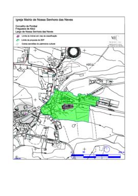 Planta - proposta da zona especial de proteção (2010)