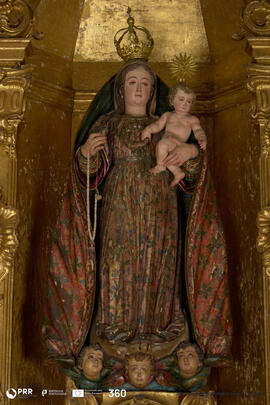 Escultura de N. Sra. do Rosário