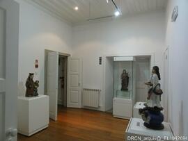 Sala de exposição – Esculturas
