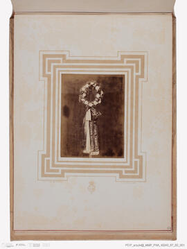 Álbum de fotografias morte rei Vítor Emanuel II