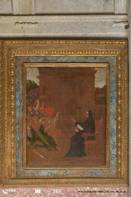 Pintura representa o Rei Tótila