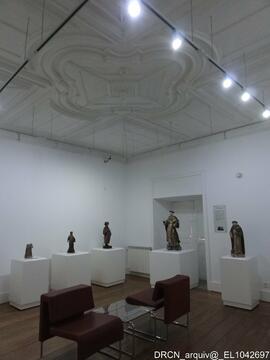 Sala de exposição – Esculturas