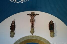 Fotografia do interior do templo