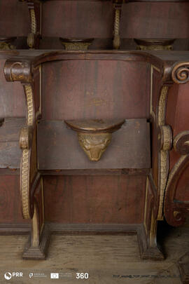 Misericórdia (4ª lado esquerdo, parede sul, figura animal, nível inferior)