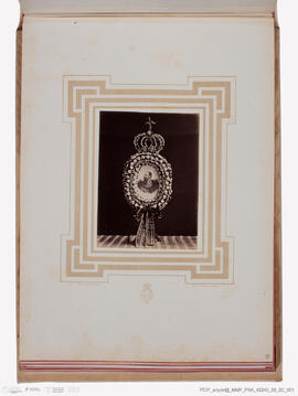 Álbum de fotografias morte rei Vítor Emanuel II