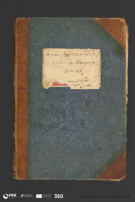 Manuscrito das Memórias Arqueológico-históricas do Distrito de Bragança por Francisco Manuel Alve...