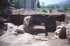 Barbeita - Colocação da antena da TMN - campo de barbeita