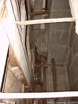 Órgão - zona posterior- restauro MDF