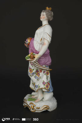 Figuração de Cibele, deusa-mãe e da abundância