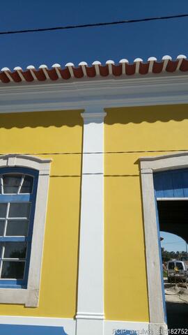 Fotografia da intervencao de conservacao e restauro