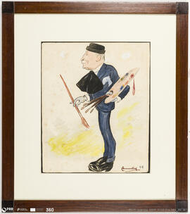 Caricatura de José Malhoa