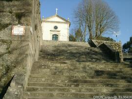 Escadório de acesso ao terreiro da Capela de Nossa senhora do Livramento e São Brás
