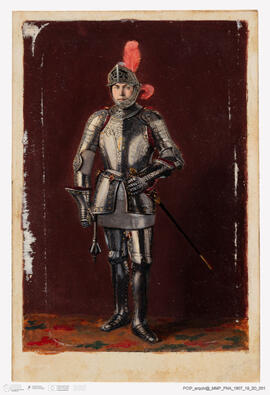 Álbum com fotografias do Baile de Máscaras de Carnaval de Fevereiro de 1865 no Paço Real da Ajuda