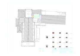 Levantamento do existente - planta da cobertura (2010)