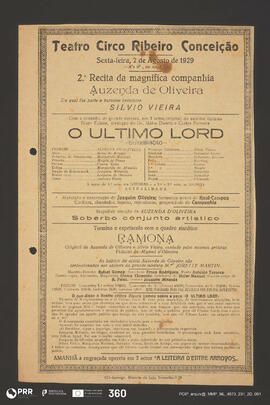 O Ultimo Lord; Ramona