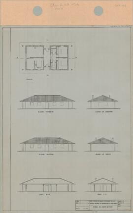 Planta, Alçados e Cortes [s.d.]
