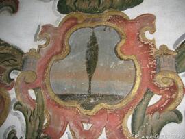 Capela N. Sra Conceição pormenor de pintura
