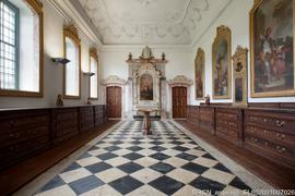 Sacristia do Convento de Vilar de Frades após intervenção