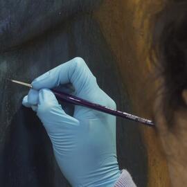 Pintura cavalete
