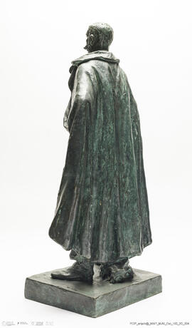 Estátua de Ramalho Ortigão. Estudo
