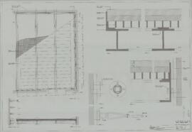 Projecto de Execução - Recuperação da Capela - Pormenores - Plataforma do Coro (1996-07)