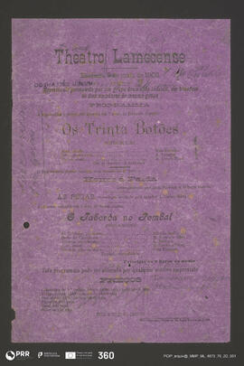 Os Trinta Botões; Horror á Farda; O Taborda no Pombal