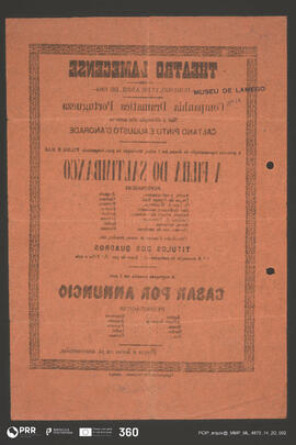 A filha do saltimbanco; Casar por annuncio