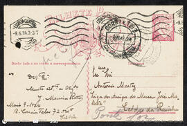 Bilhete-Postal de Moreira Rato
