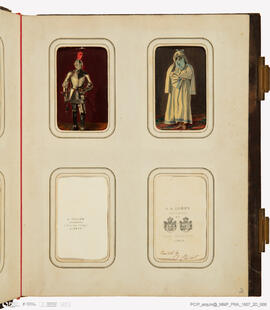 Álbum com fotografias do Baile de Máscaras de Carnaval de Fevereiro de 1865 no Paço Real da Ajuda