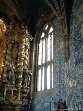 Interior - Capela-mor - Altar - Retábulo -Pormenor