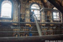 Nave, Alçado Norte, Desmonte andaime