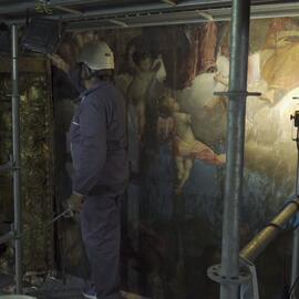 Pintura cavalete - talha