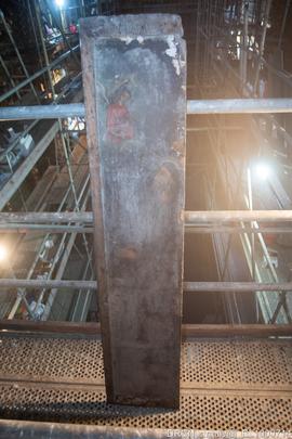 Capela-mor, Retábulo-mor, Pinturas cavalete aparecidas, Cristo no Horto