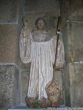 Escultura “São Bernardo de Claraval”