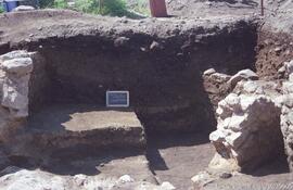 Barbeita - Colocação da antena da TMN - campo de barbeita