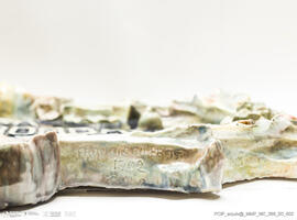 Placa Topo Rua Raphael Bordallo Pinheiro