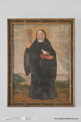 Pintura de Sta. Escolástica