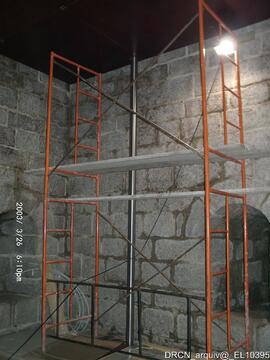 Torre Furada - tubo em aço inox para prumada técnica