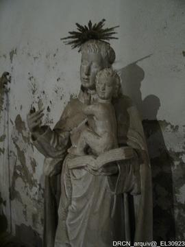 Escultura São Bento - Nave da igreja / Apeamento